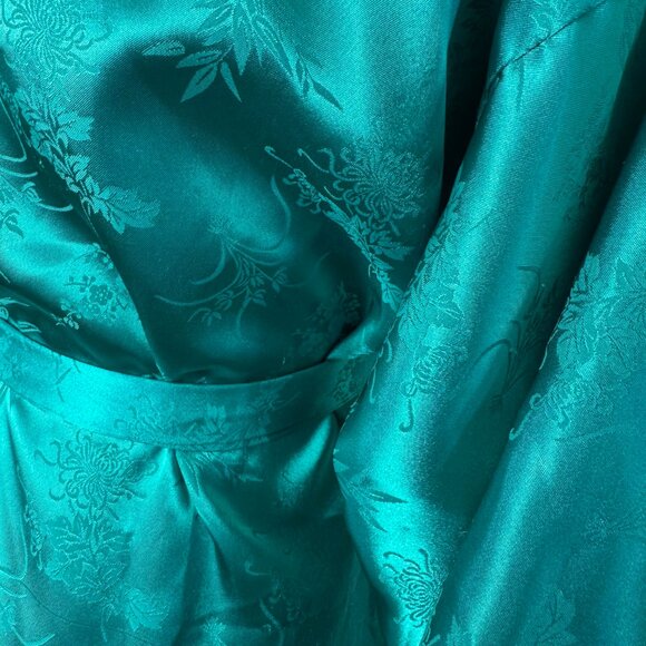 Vintage 1960's Saks Fifth Avenue Kimono-Style Silky Robe GORGEOUS! - Picture 8 of 9